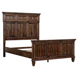 King Bedroom Set - Bed Dresser Mirror Nightstand