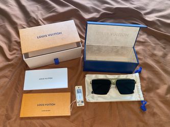 Louis Vitton 1.1 Evidence Metal Square Glasses