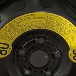 Never Used Volkswagen Spare Tire