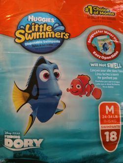 Little Swimmers Disposable Swim Diapers - MED