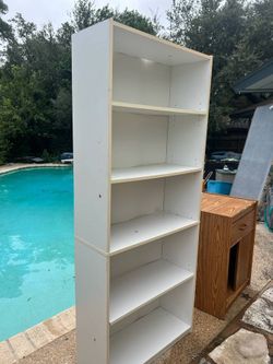 White Bookshelf