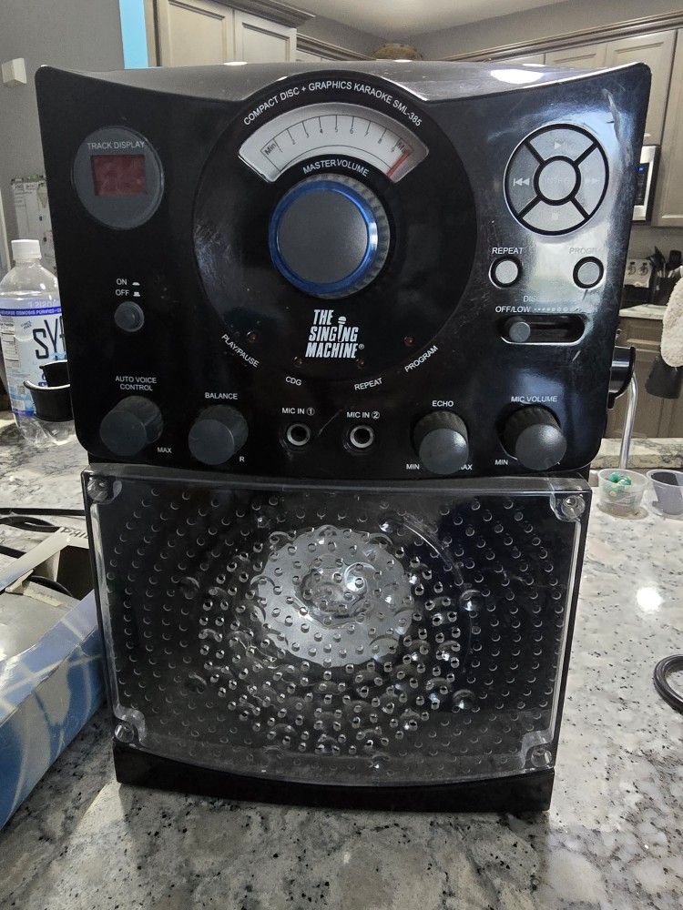 Portable Karaoke Box W/Microphone