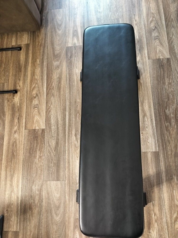 Amazon Basics Flat Weight Bench, For Home Gym