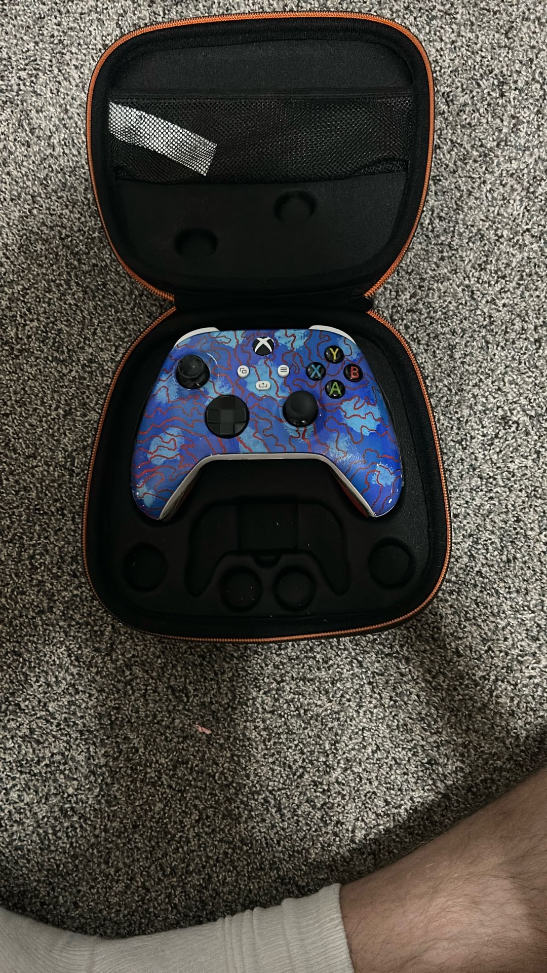 Damascus Series X Controller With Grips And Case