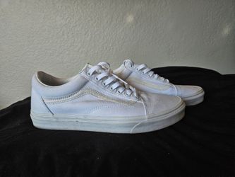 Old Skool Vans, White, 10M