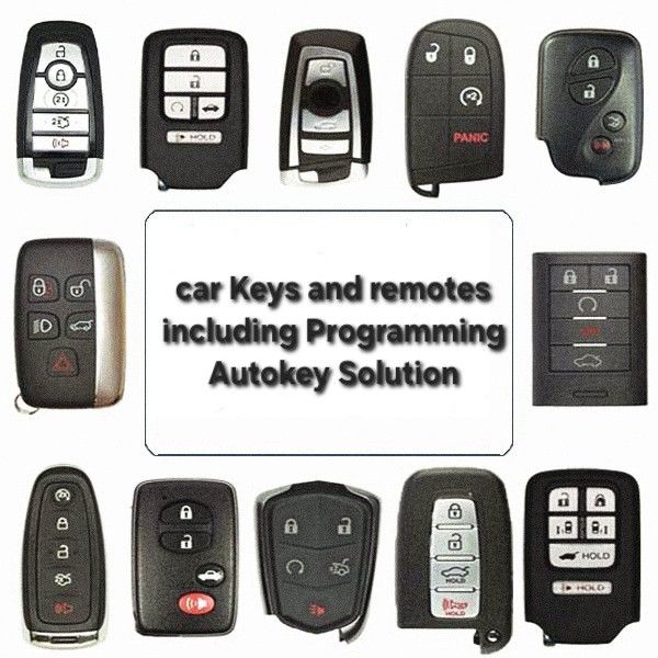 Car Keys and Key Fob
