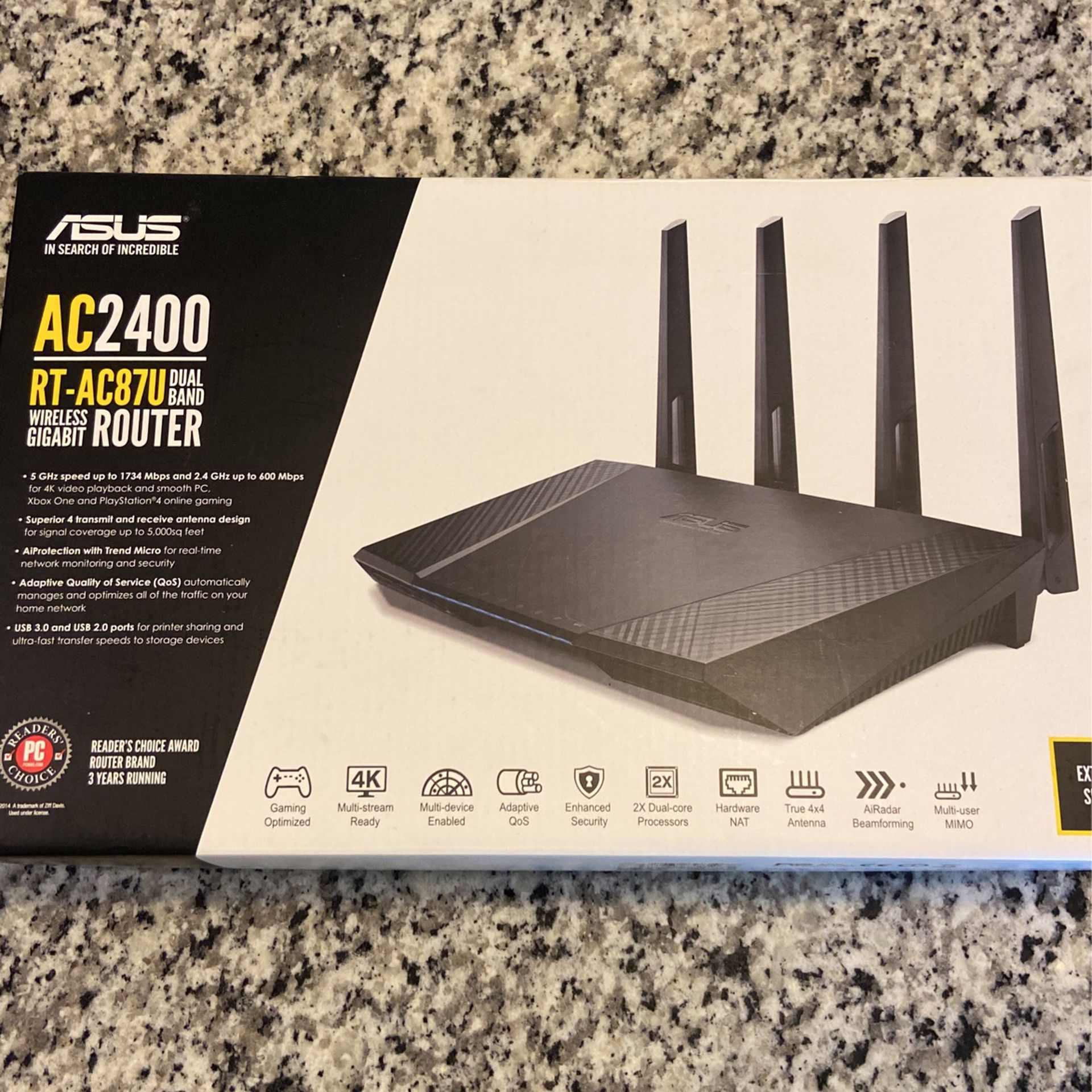 Asus Router AC2400 RT-AC87U 