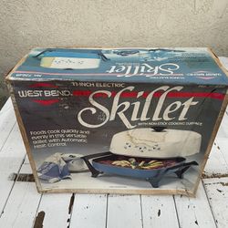 Vintage West Bend electric skillet