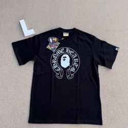 Bathing Ape x Chrome Heart T-shirt (Black)