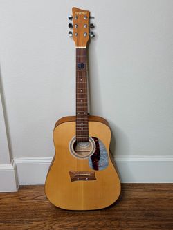 First Act Acoustic Guitar Natural Finish Excellent Condition Beginner Guitar