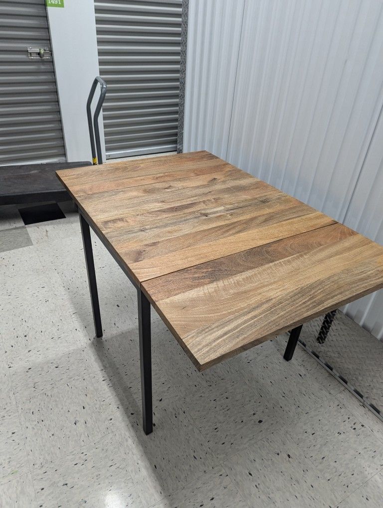 West Elm Mango Wood Extendable Table