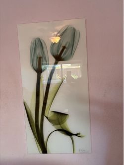Flower home decor painting