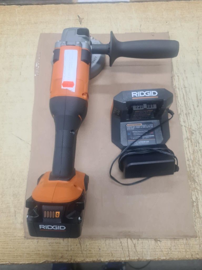 Ridgid brushless 18v 4-1/2in. Angle Grinder