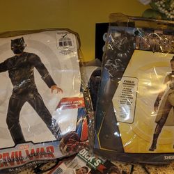 Black PANTHER KID COSTUMES
