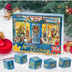Christmas Advent Calendar Jigsaw Puzzles-1008 pieces