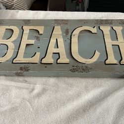 Variety Of Beach Decor