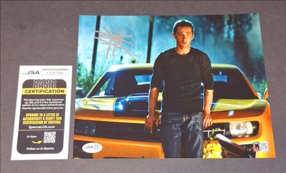 🔥Shia LaBeouf Signed Autographed 8x10 Transformers JSA COA🔥