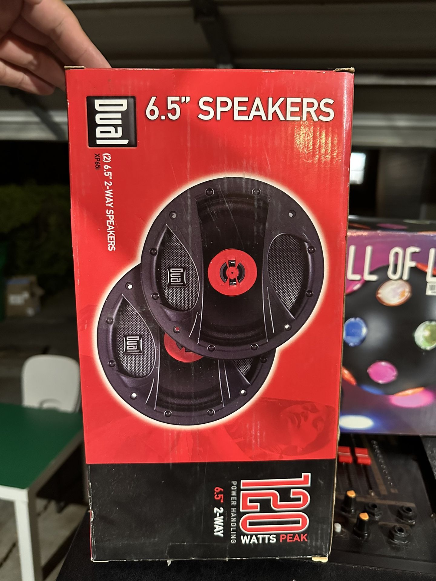 Dual 6.5 Inch Speakers 120 Watt