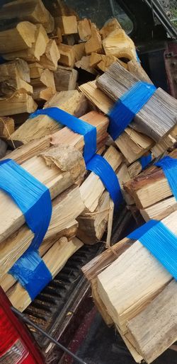 Bundles of dry-seasoned firewood (Ask about delivery)