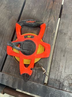 100’ measuring tape lufkin