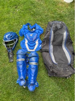 Easton youth baseball catcher gear