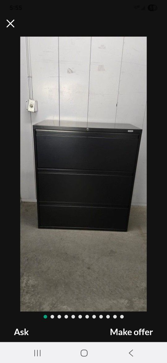 Metal File Cabinet With Key By Uline
