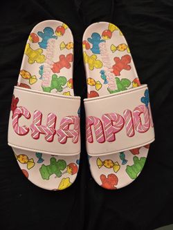 Champion sandals slides Candyland