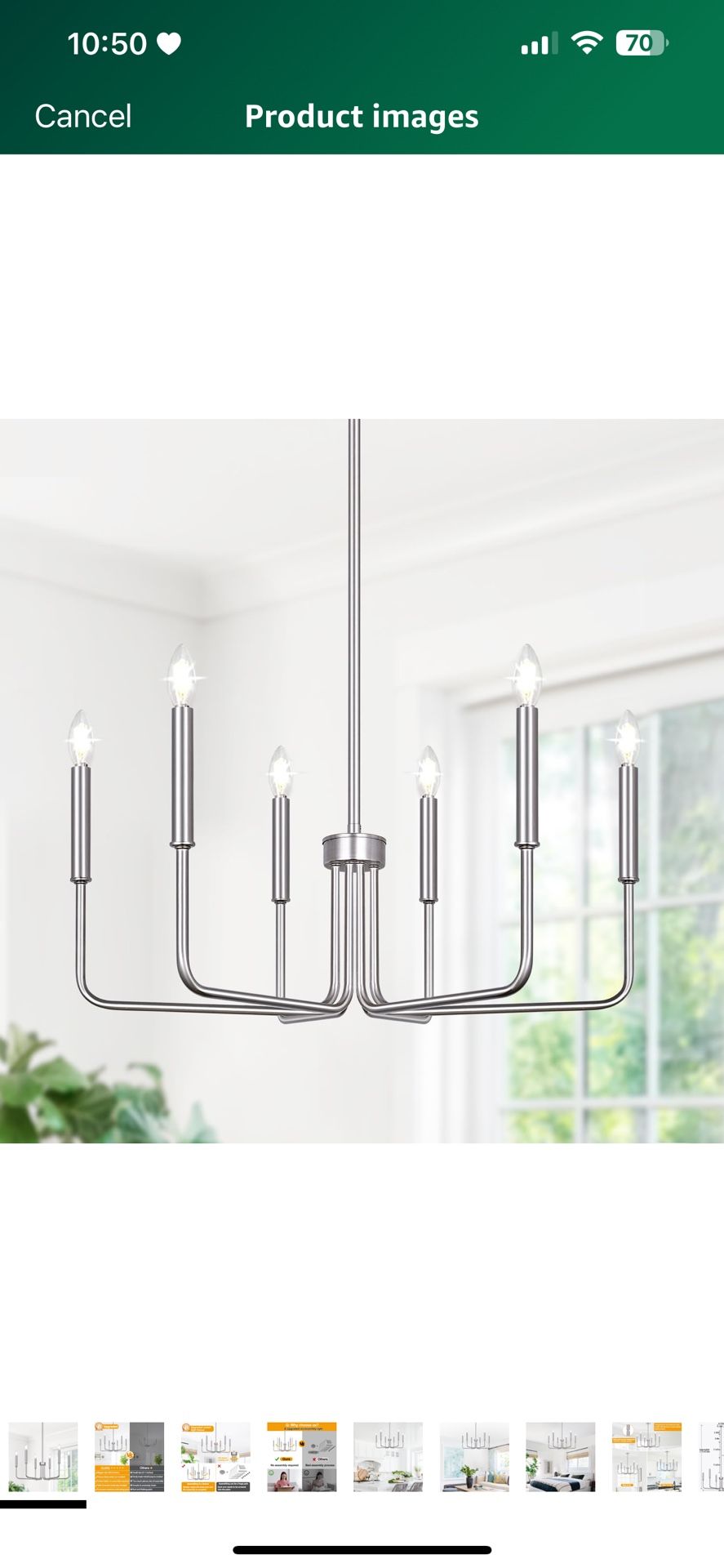 6 Light Farmhouse Chandelier Brushed Nickel,All Products : American Fashion Style Bags On Sale