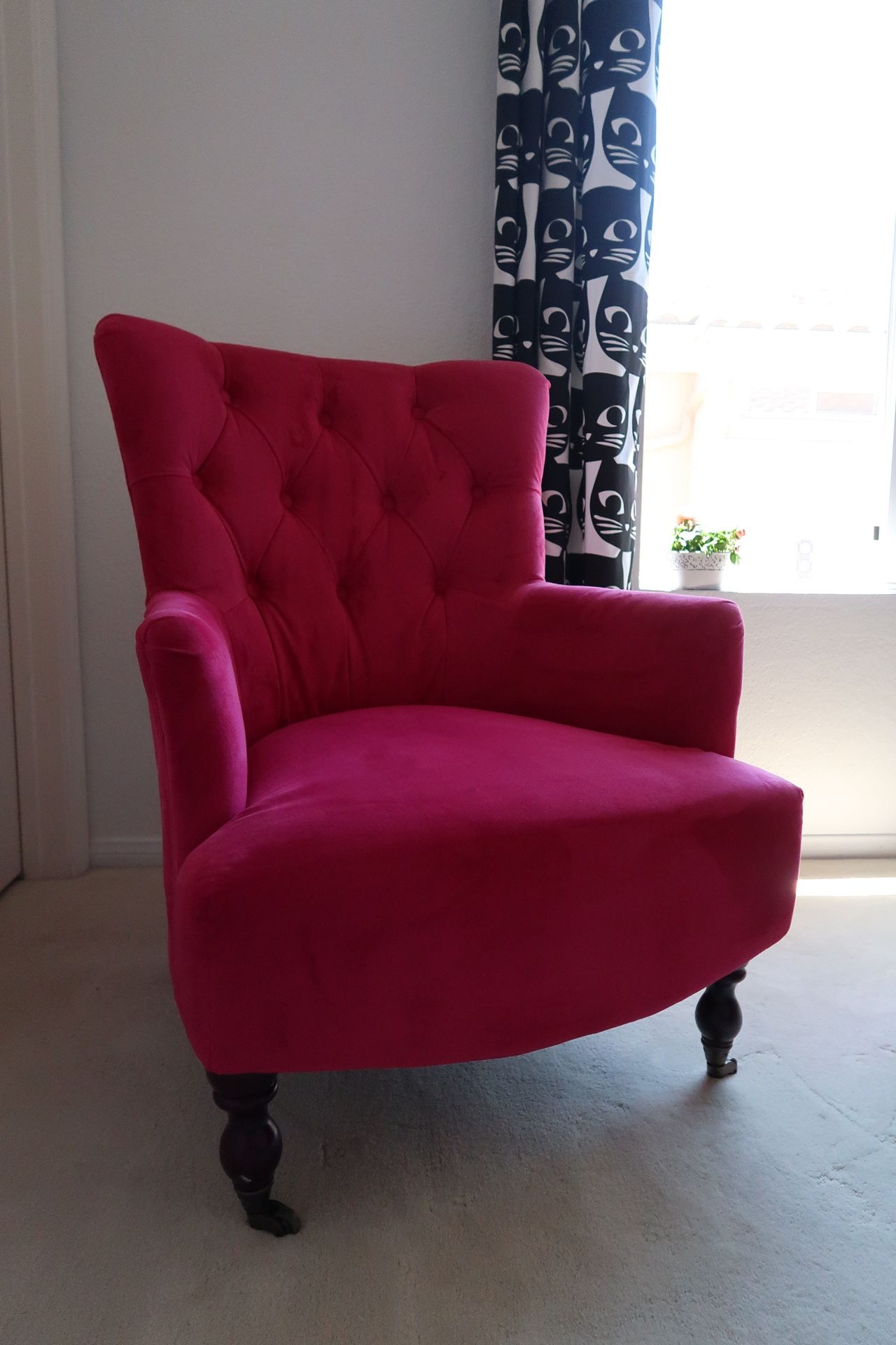 World market pink 2025 chair