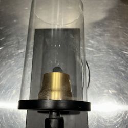 One Indoor Or Outdoor Sconce With Clear Glass