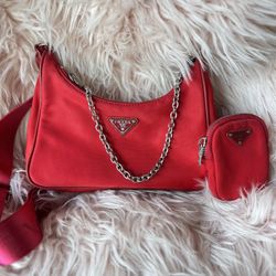 Red Hand Bag 