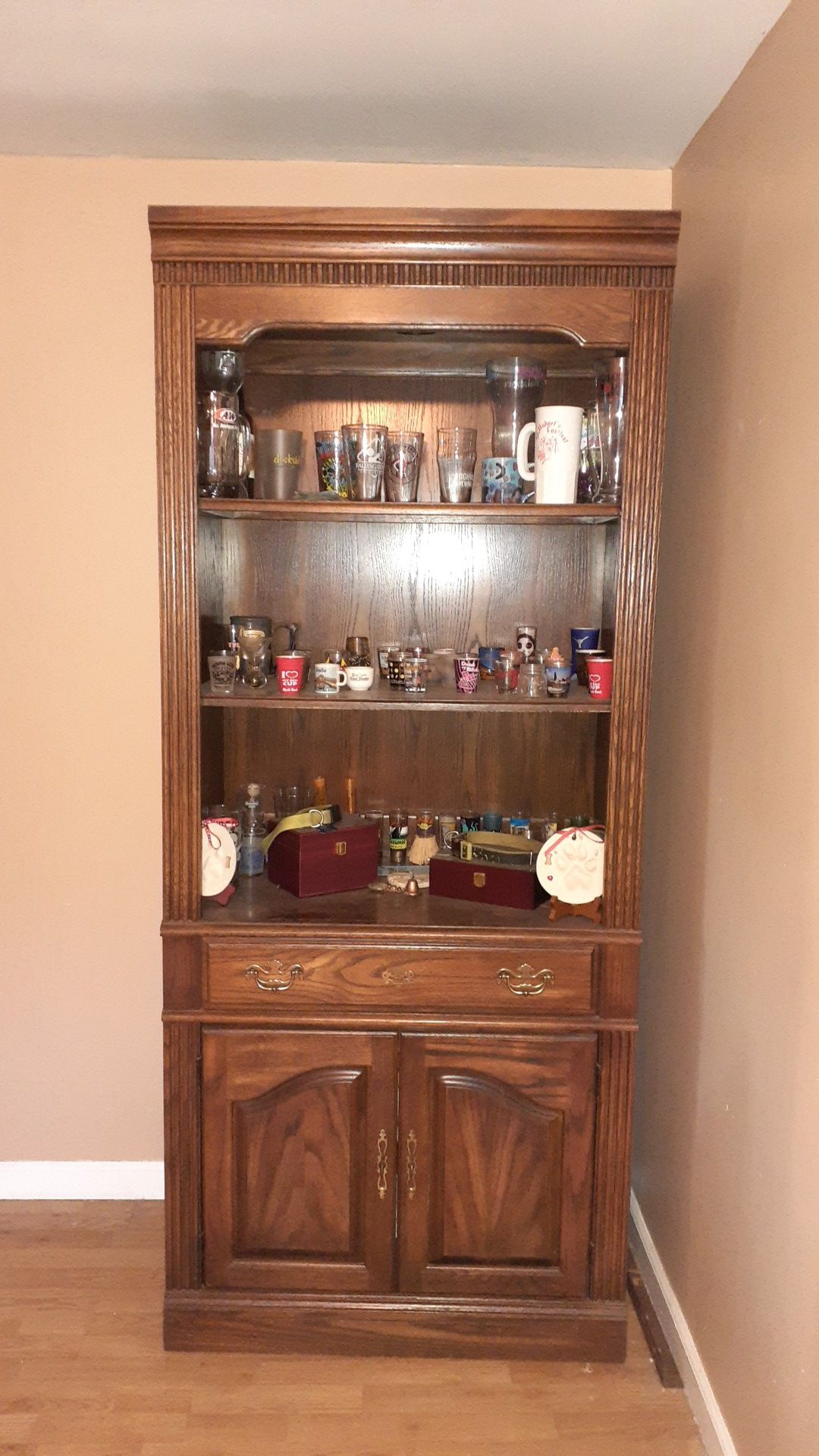 China cabinet or trade for out side patio, treadmill or women's bike