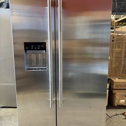 2023 JennAir 42 Inch Counter Depth Built-In Side by Side Refrigerator