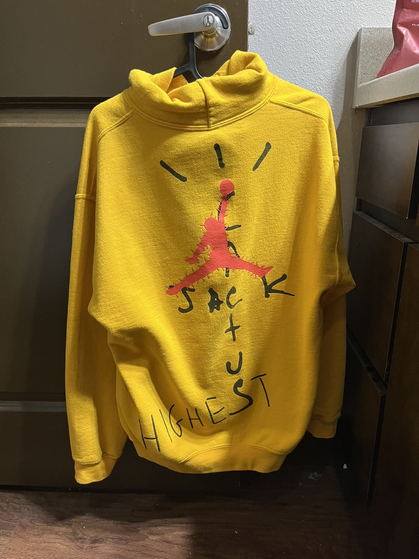 Cactus Jack by Travis Scott x Air Jordan Highest Hoodie 'Gold'