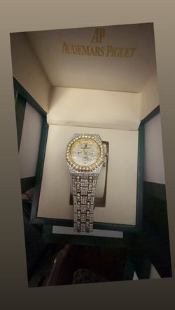 Iced out watches AP