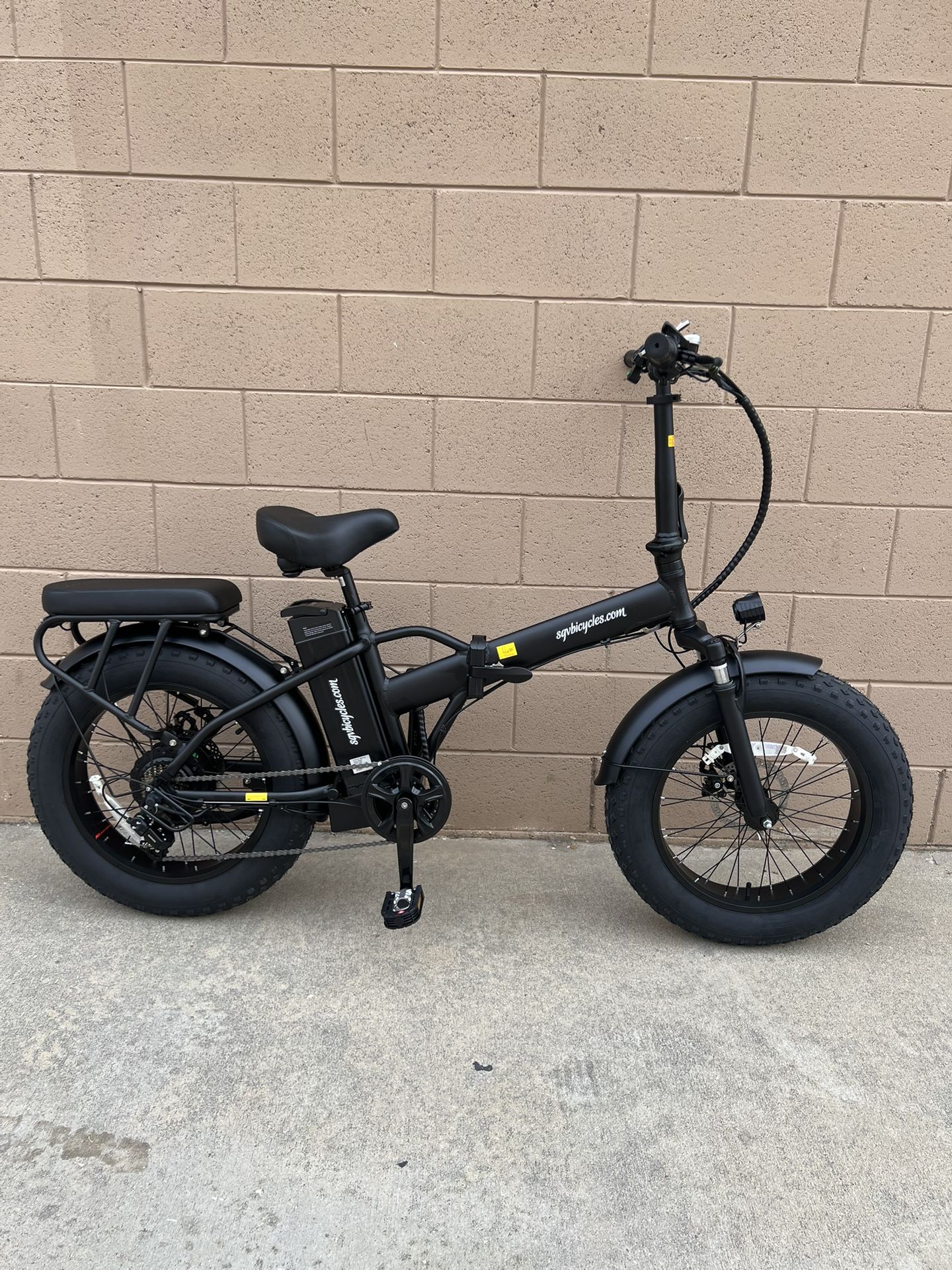 Folding Step Tru 750W 48V  E-Bike 20”x4.0