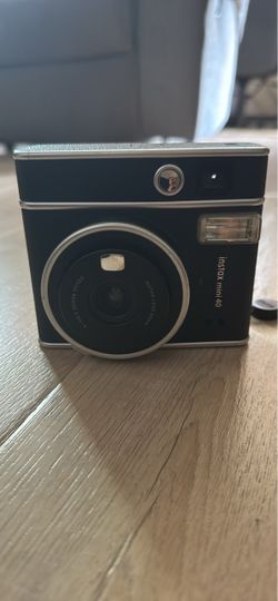 Fujifilm Instax Mini 40 Camera Bundle - Retro Style (Includes Film, Extra Roll, + Strap!)
