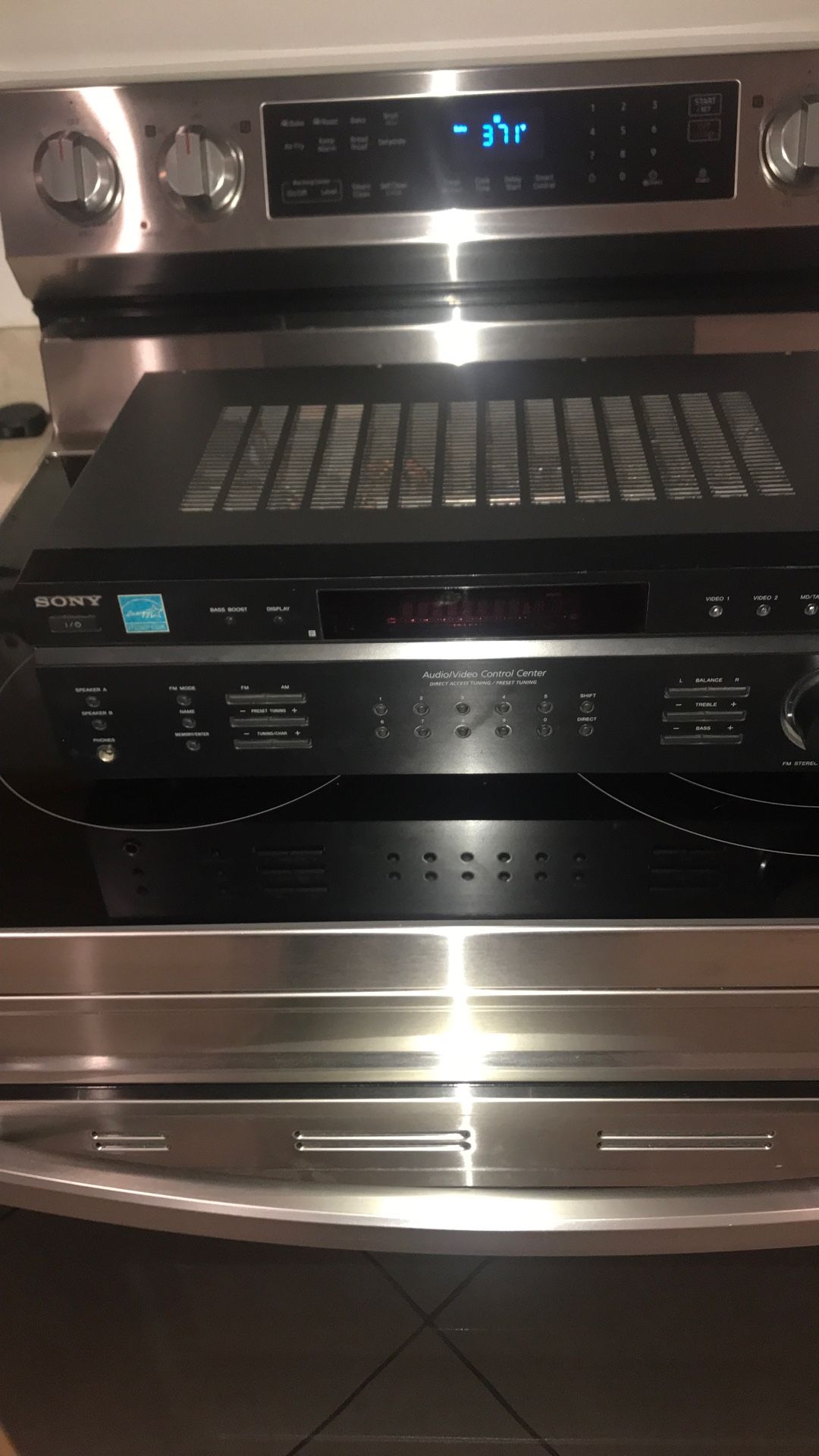 Sony audio video control center