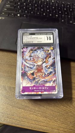 CGC 10 Monkey D. Luffy One Piece Promo Card