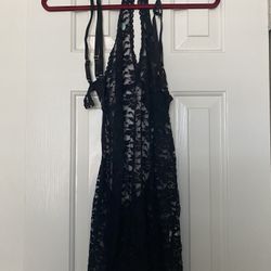 Women’s New! Black Lace Lingerie L