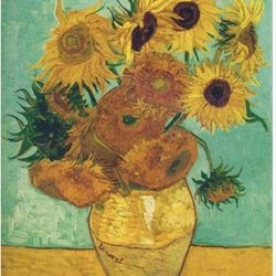 Sunflowers/Zonnebloemen by Vincent Van Gogh Paper Puzzle 1000 Pieces