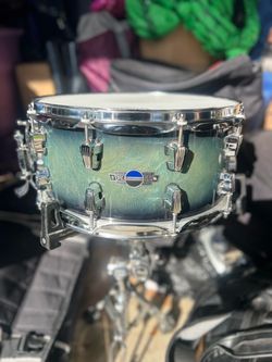 Ludwig Epic Brick 14x7 Snare – Aqua Burst