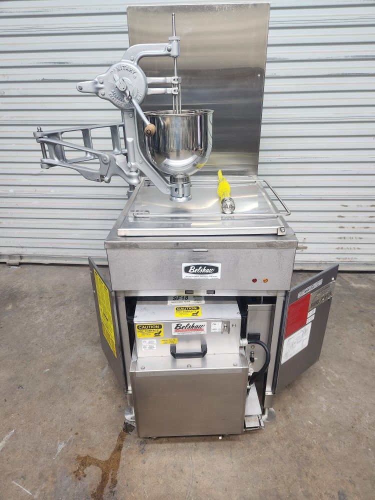 Belshaw Donut Fryers In Stock. New And Used Mochi Donut Krinkle
