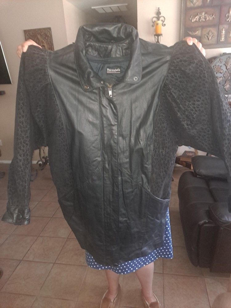 Leather Woman\'s Jacket 