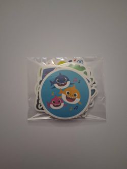Baby Shark 30 Piece Stickers