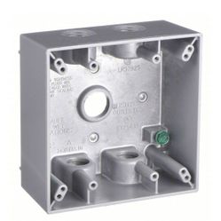ELECTRICAL OUTLET BOX WITH COVER 