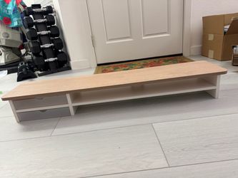 Desktop Monitor Stand with Drawer