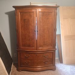 Thomasville California King Bedroom Set - Armoire, Headboard, & Footboard 