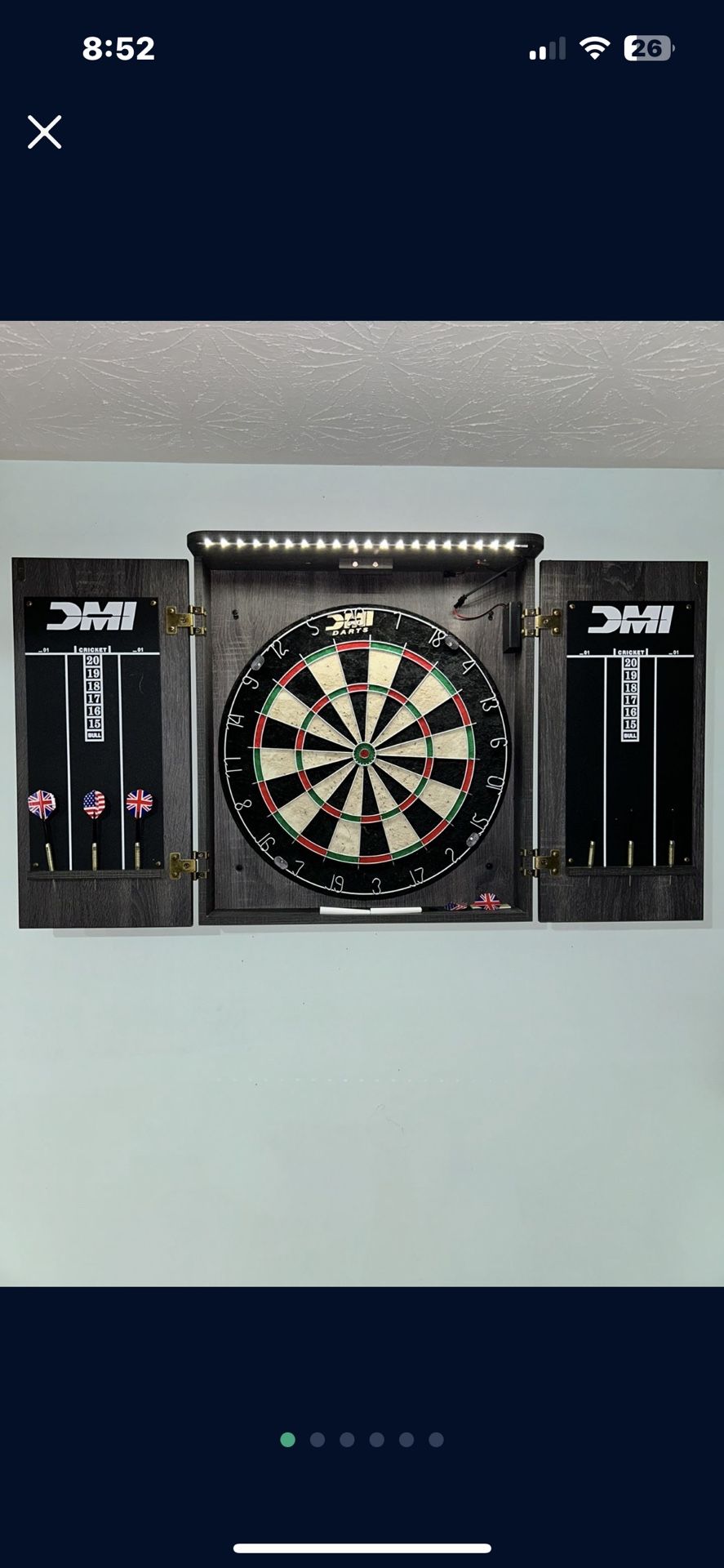 Dartboard Cabinet 