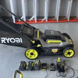 40V HP Brushless 20 in. Cordless Battery Walk Behind Push Lawn Mower 